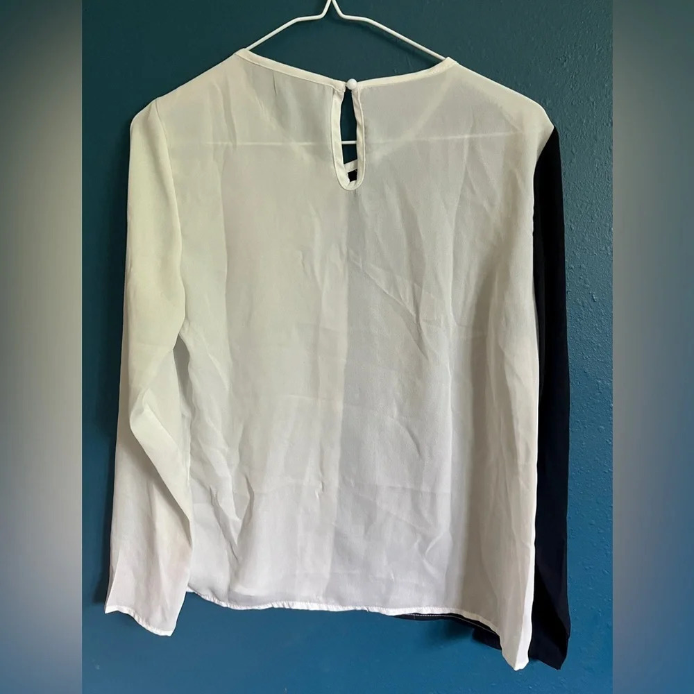 SHEIN Colorblock Sequin Blouse - XS - Picture 3 of 3